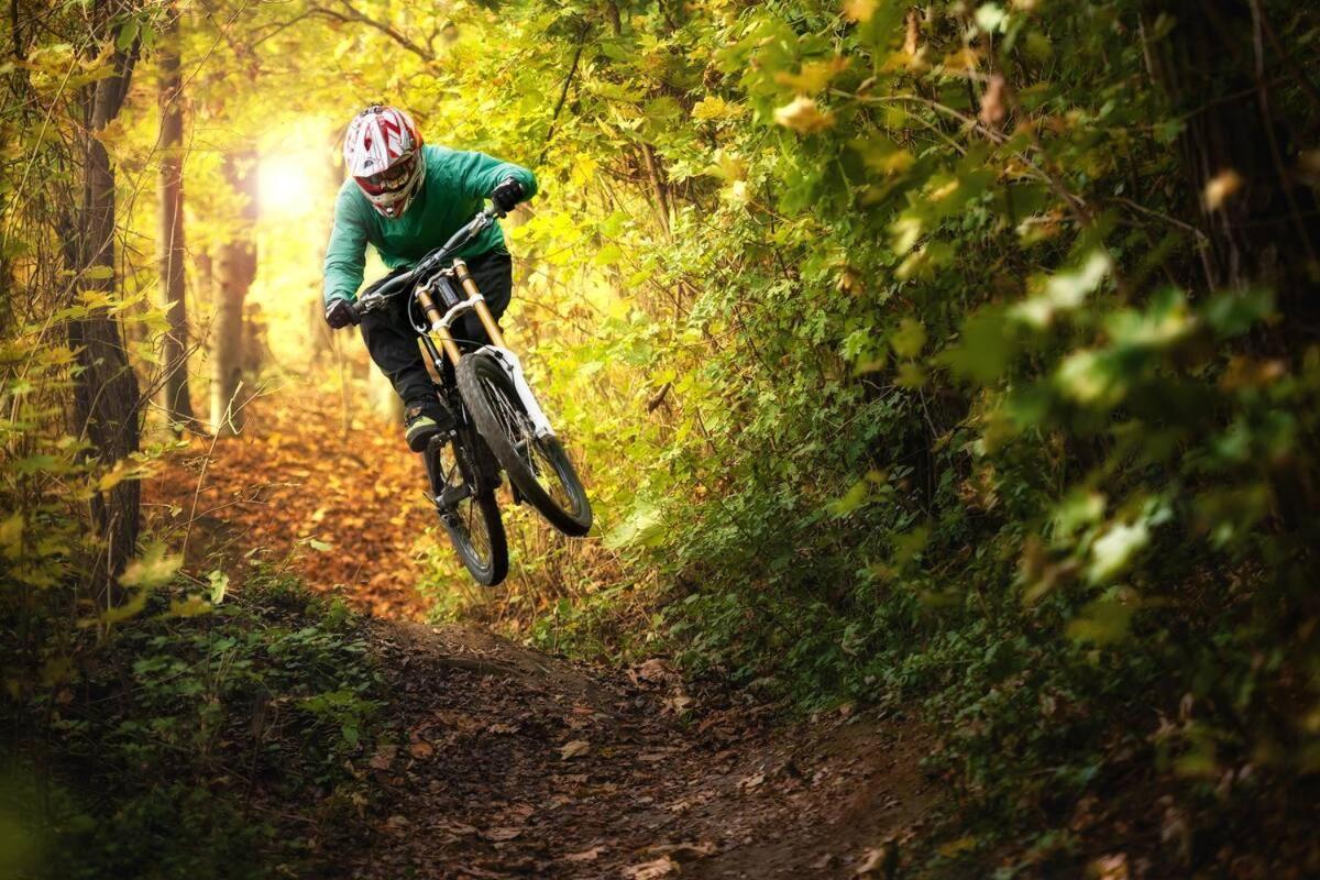 Close To Hiawatha Tr And Biking With Hot Tub Wallace Bagian luar foto